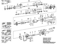 Bosch 0 601 202 013  Straight Grinders 220 V / Eu Spare Parts